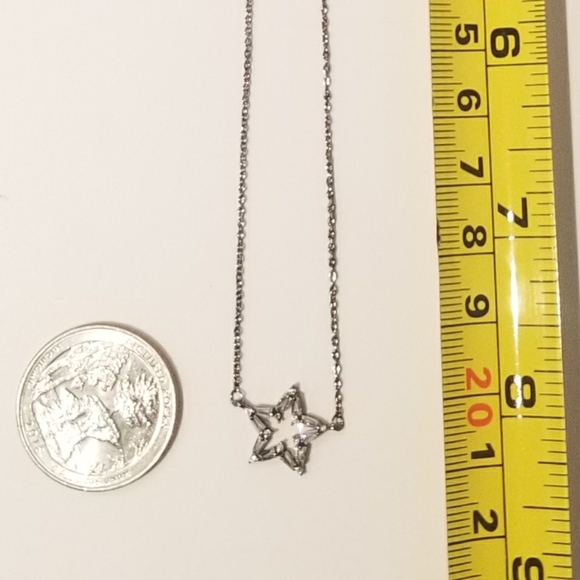 💖 New in Gift Box 🎁 Pave CZ Star Necklace - Picture 12 of 12